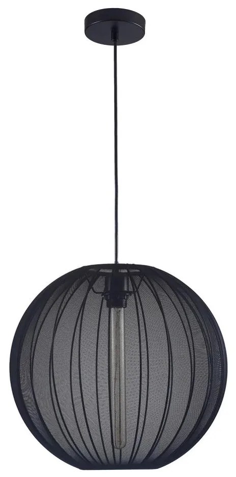 Lustră pe cablu SENSAI 1xE27/20W/230V d. 40 cm negru