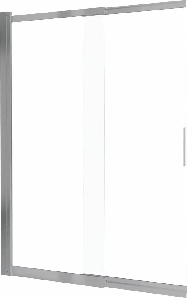 Paravan de cada Deante Prizma crom periat 100x140 cm