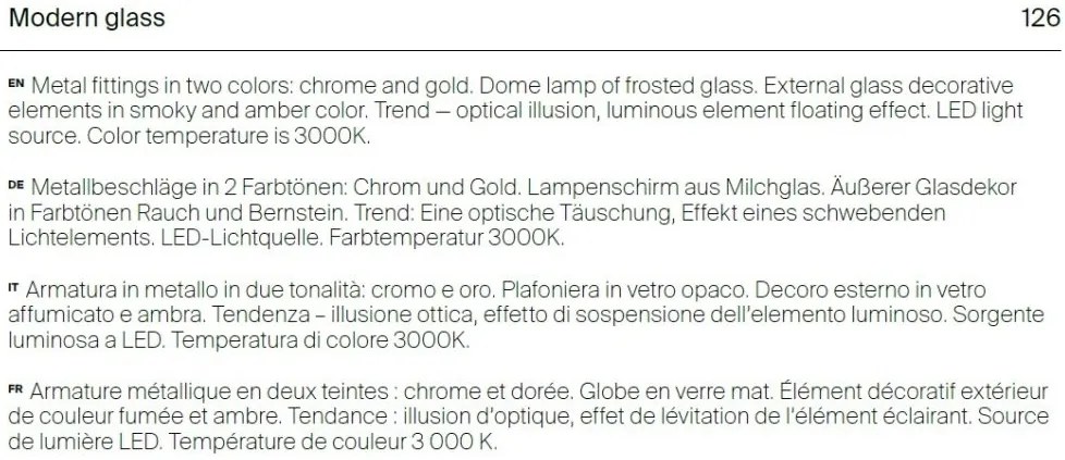 Pendul LED, lustra design modern Rebel crom