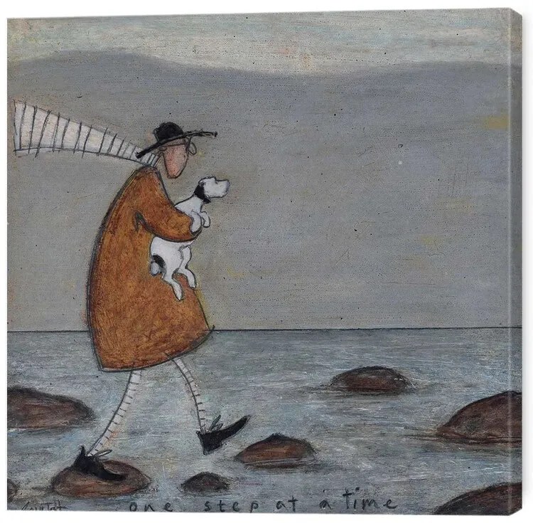 Tablou pe pânză Sam Toft - One Step at a Time