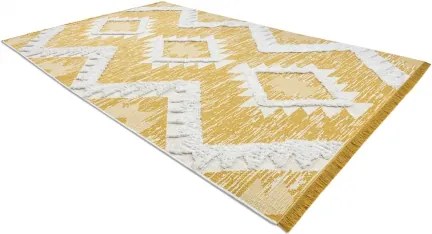 Covor ECO SISAL BOHO MOROC Caro 22312 franjuri - două niveluri d