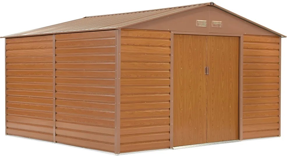 Lahti metalic casa de scule 3.4 x 3.2 m Store Boss woodlike