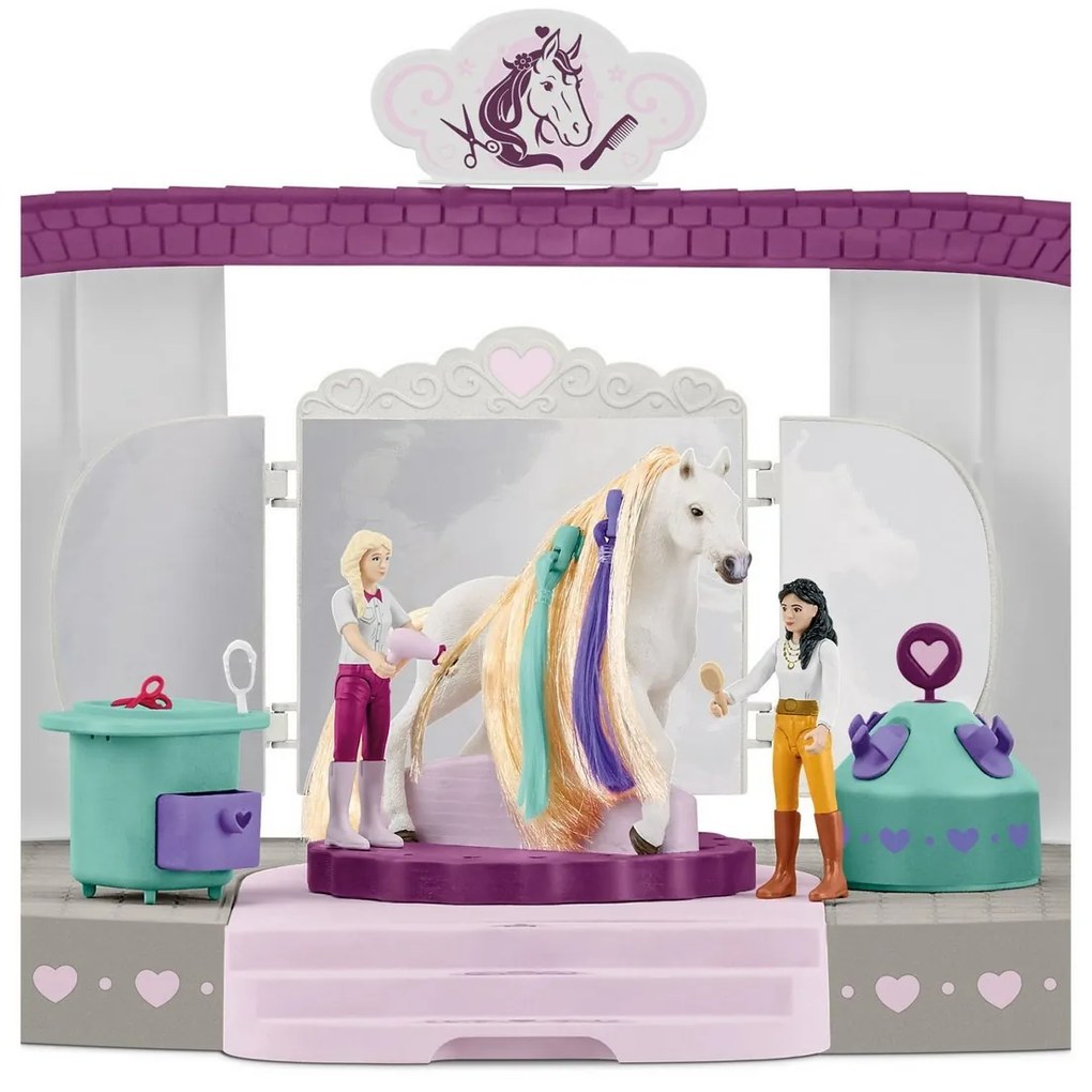 Schleich 42588 Salon de frumusețe pentru cai