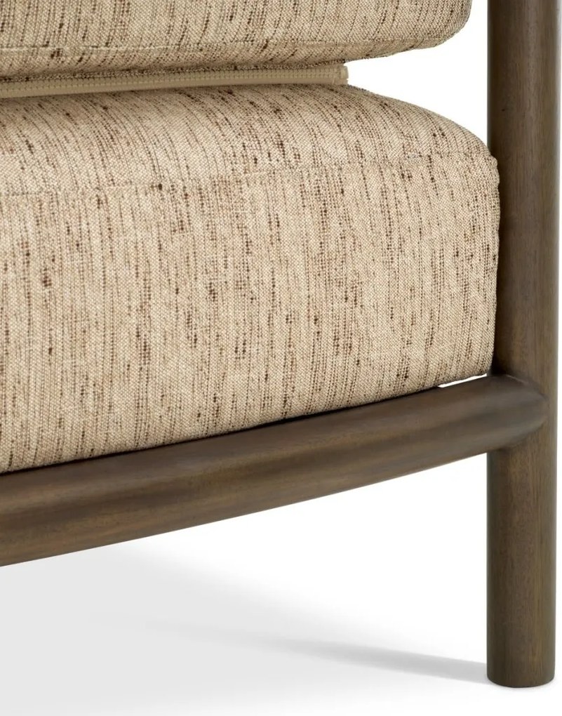 Fotoliu design LUX Ombria, beckett beige