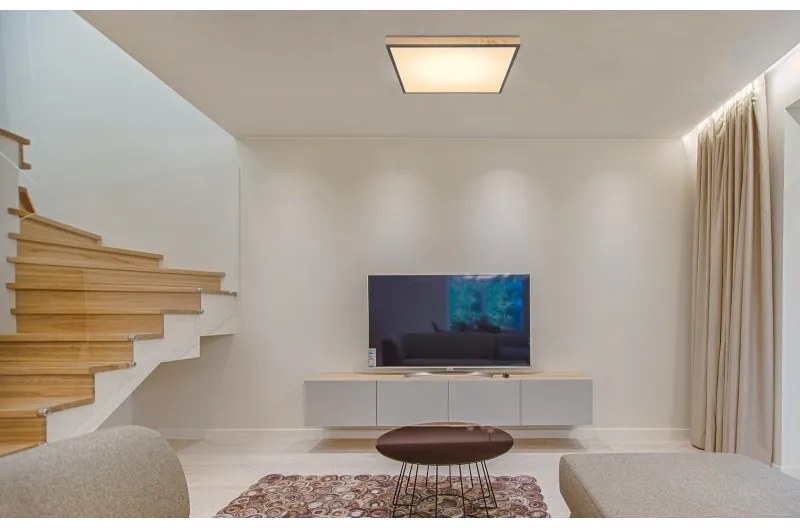 Plafoniera LED cu aspect lemn design slim DORO 36W