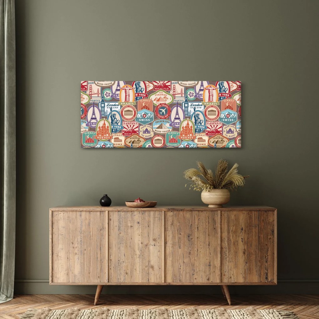 Tablou - Călătorul (120x50 cm)