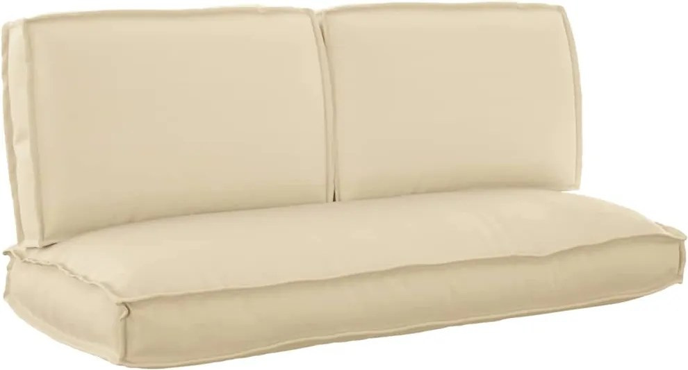 vidaXL Set de perne 3 pcs Bej Material Oxford