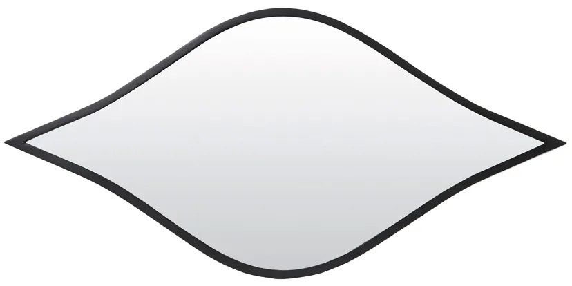 Oglinda Obika neagra 42x89 cm