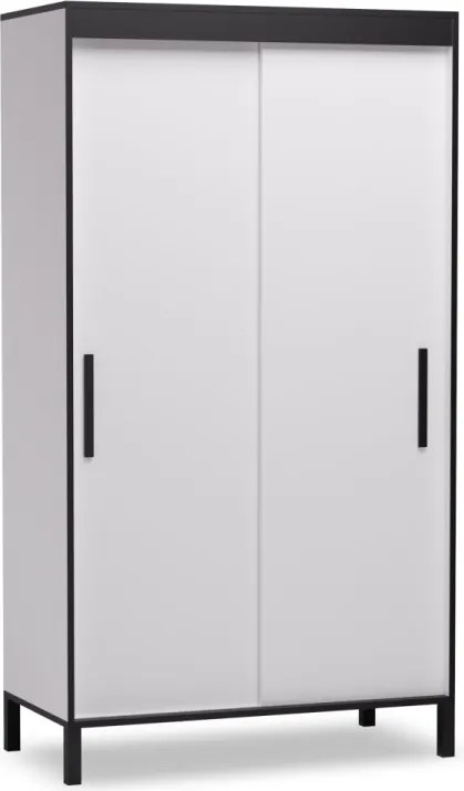 Dulap cu usi glisante 120x221 cm, Baros, ADRK Furniture (Culoare: Artisan)