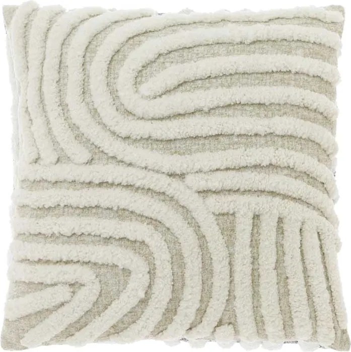 Perna decorativa CATY 45x45 cm, gri deschis