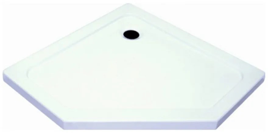 Cădiță de duș acrilică pătrată joasă Glasgow 90 90x90x6 cm