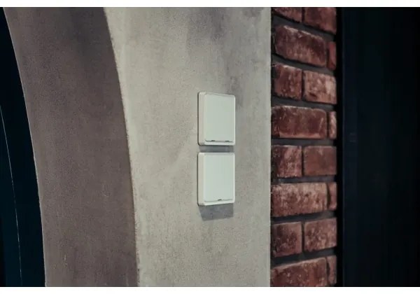 SET 3x întrerupător cu 2 butoane SMART 3xCR2430 Zigbee 3.0 Tuya Immax NEO 07507C