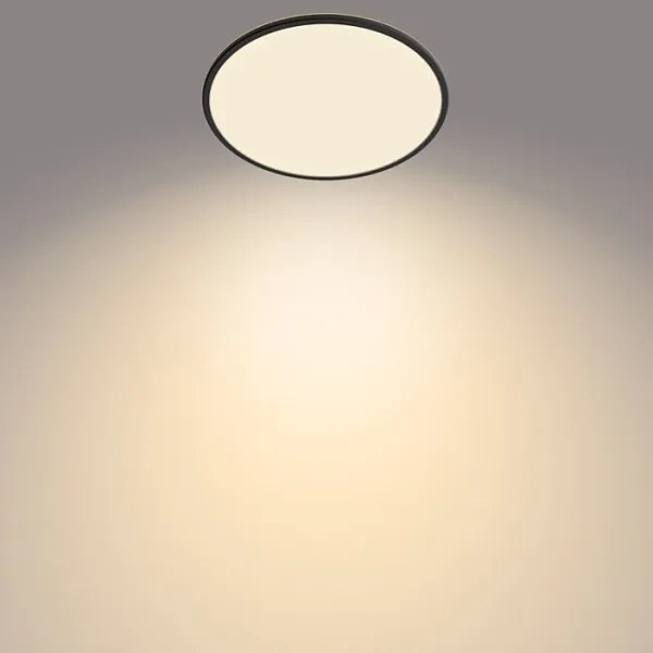 Corp de iluminat LED pentru baie dimabil SUPERSLIM LED/15W/230V IP54 negru Philips