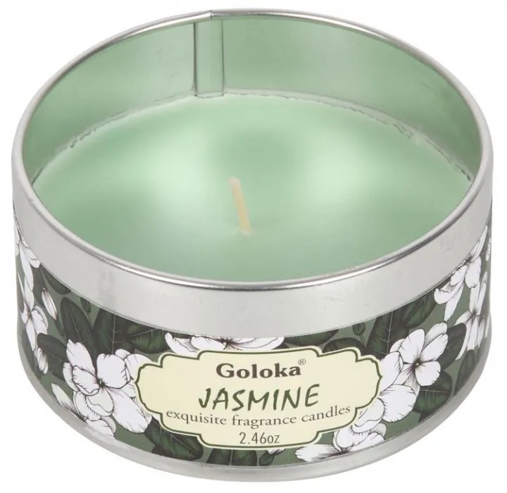 Lumanare din ceara de soia parfumata Goloka - Iasomie