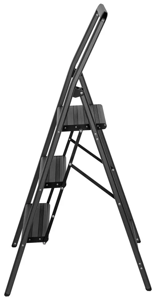 Scară Wenko Compact, înălțime 114,5 cm, gri