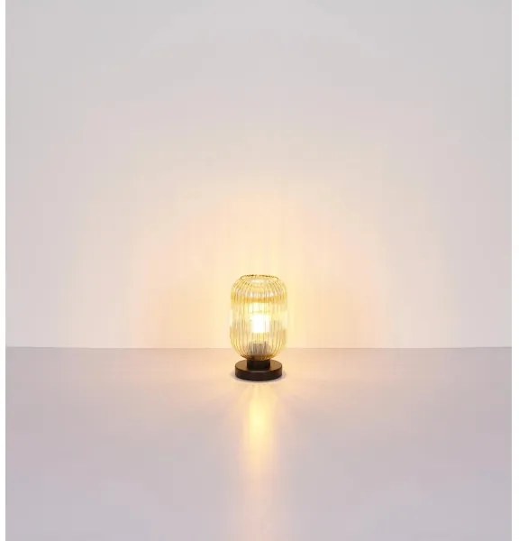 Lampă de masă Globo 15469TA NORMY 1xE27/40W/230V maro