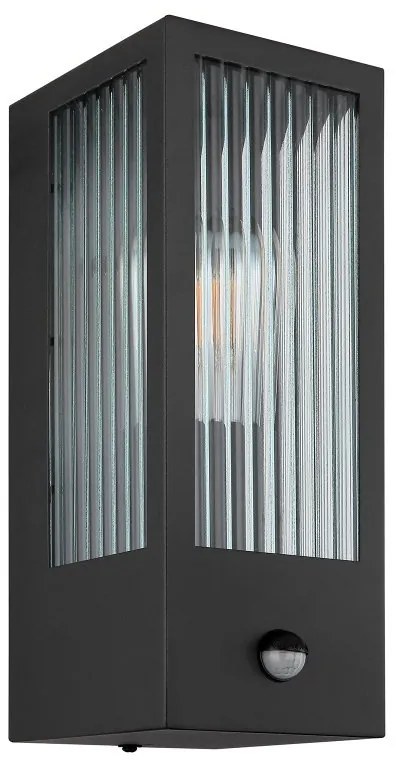Aplica pentru exterior cu senzor de miscare design modern IP44 Gundula