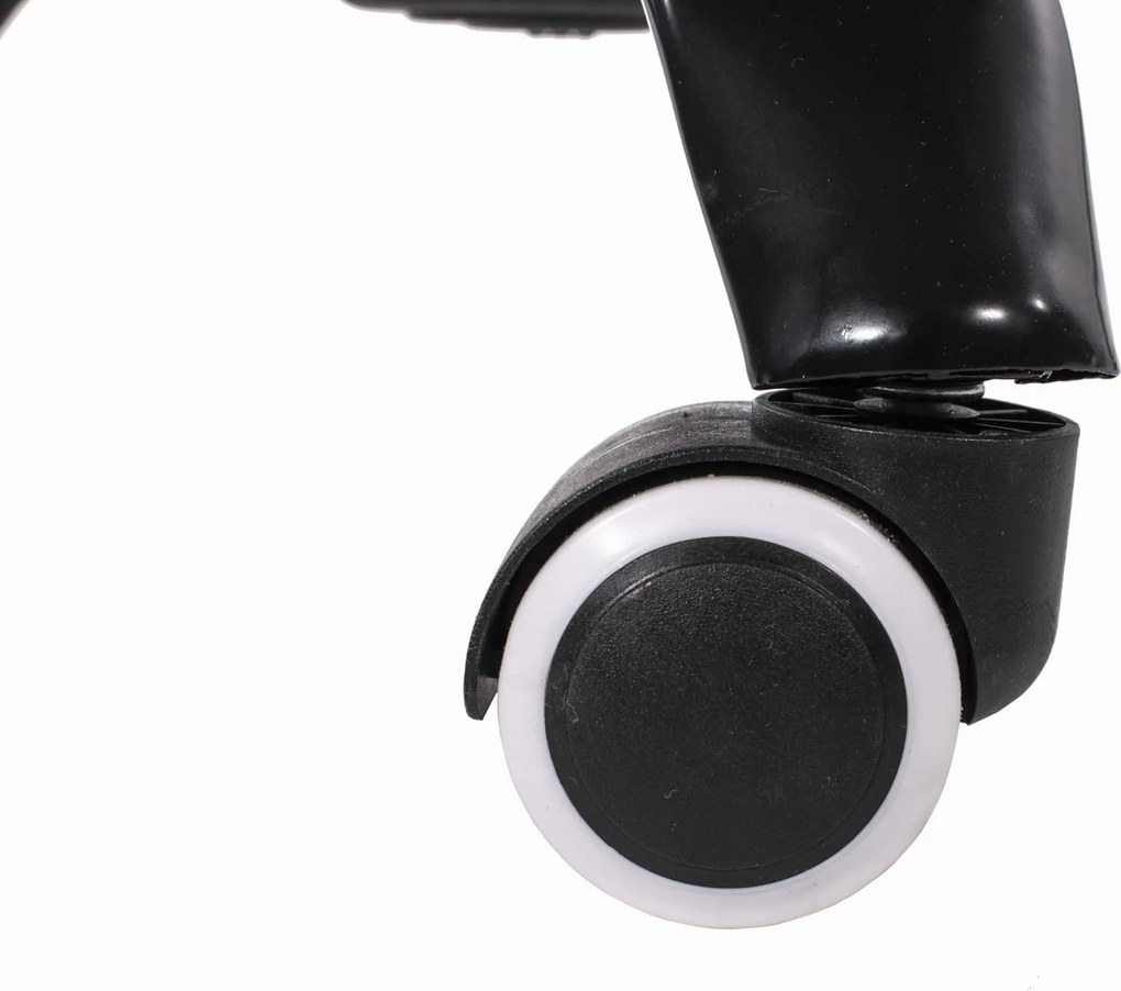 OFERTA Scaun de birou AVOLA gri-alb din piele ecologica clasa a II-a