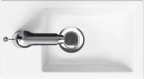 Cersanit S801-570 - Dulap suspendat de baie cu lavoar MILLE, 40 x 22 cm, mentă