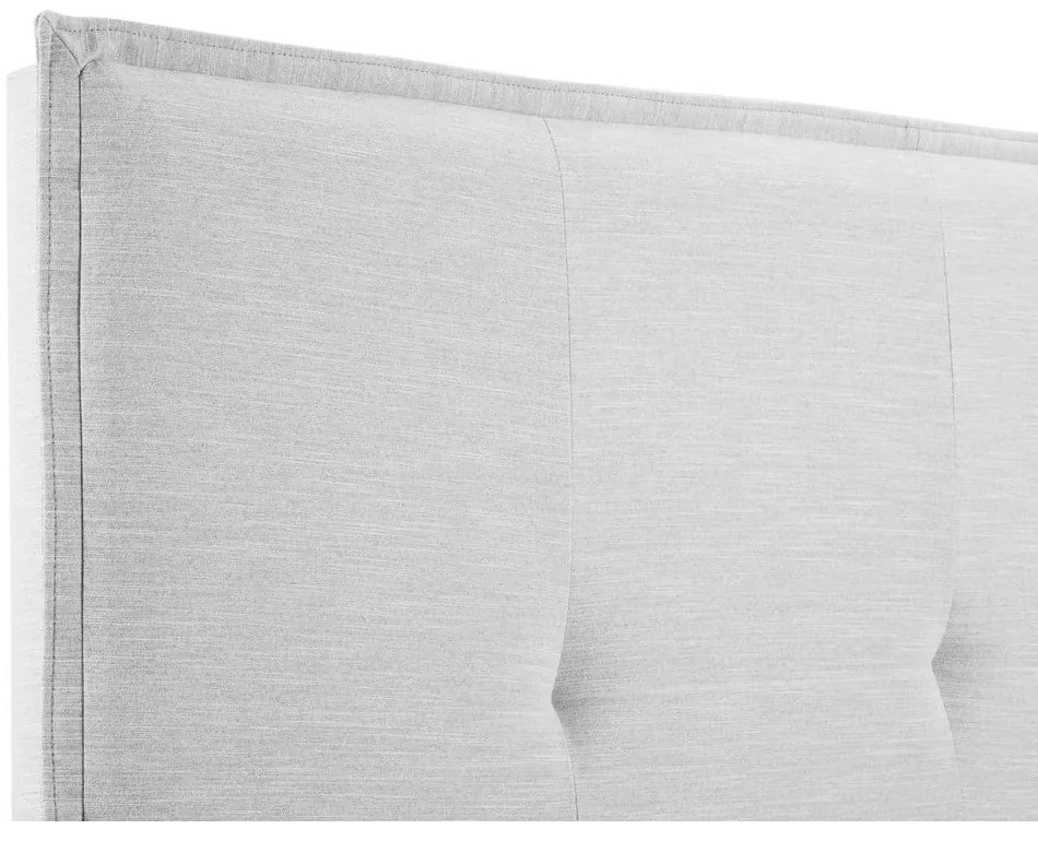 Tăblie de pat crem 140x120 cm Monica – Milo Casa