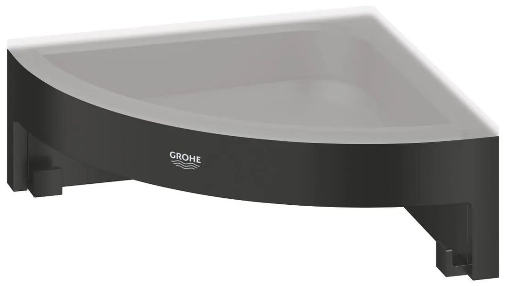 Grohe Start Cube raft de dus colt 16 cm negru 411062430