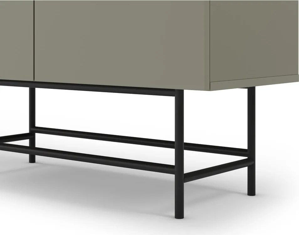 Dulap verde/gri 100x128 cm Eldia – Marckeric