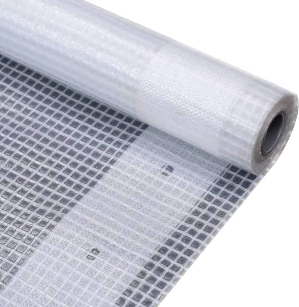 vidaXL Prelată Leno 260 g/m², alb, 2 x 3 m