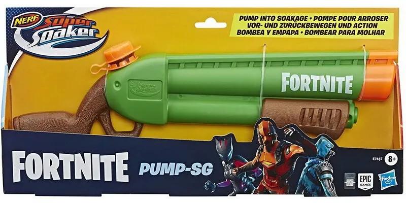 Hasbro - Pistol cu apa Blaster Nerf Super Soaker Fortnite Pump SG