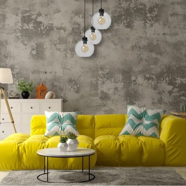 Lustră pe cablu SOFIA 3xE27/60W/230V transparent