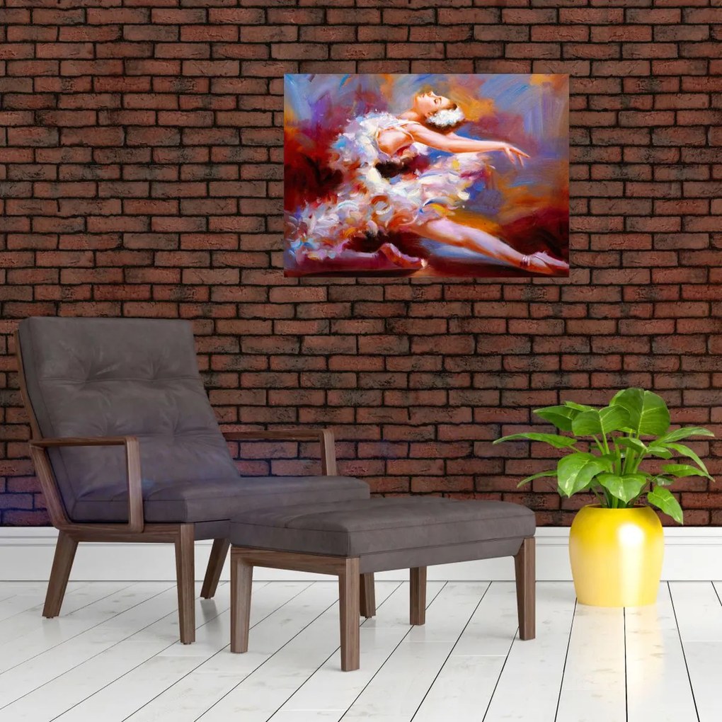 Tablou - Balerină,pictură (70x50 cm)
