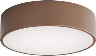 Brilagi - Plafonieră de baie cu senzor CLARE 2xE27/24W/230V diam. 30 cm maro IP54