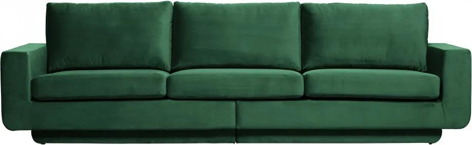 Canapea Fame, 3 locuri, verde