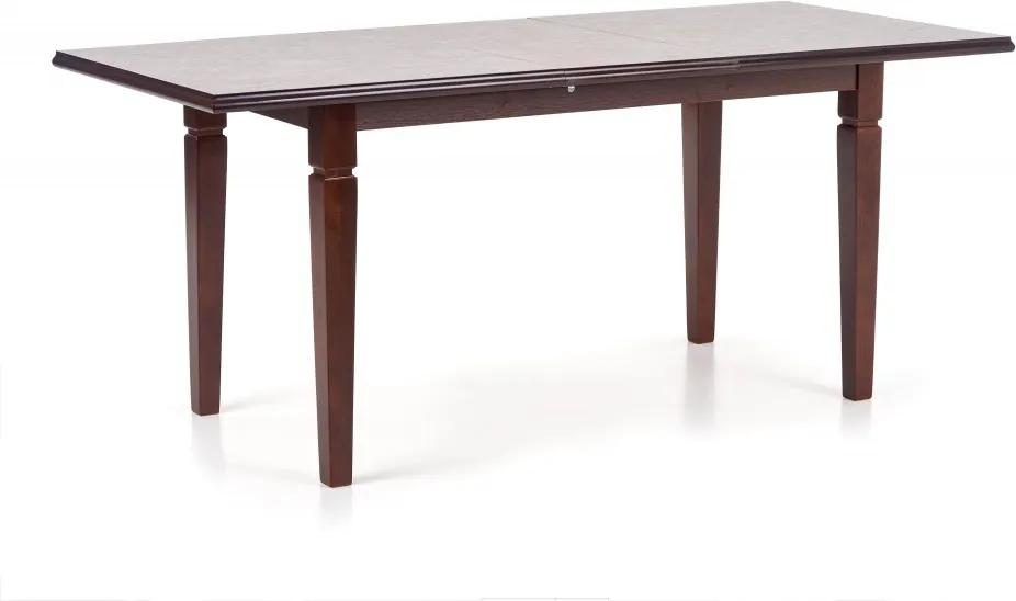 MARCEL masă nuc negru (140-180x80x75 cm)
