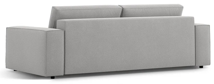 Canapea gri deschis extensibilă 247 cm Jodie – Micadoni Home