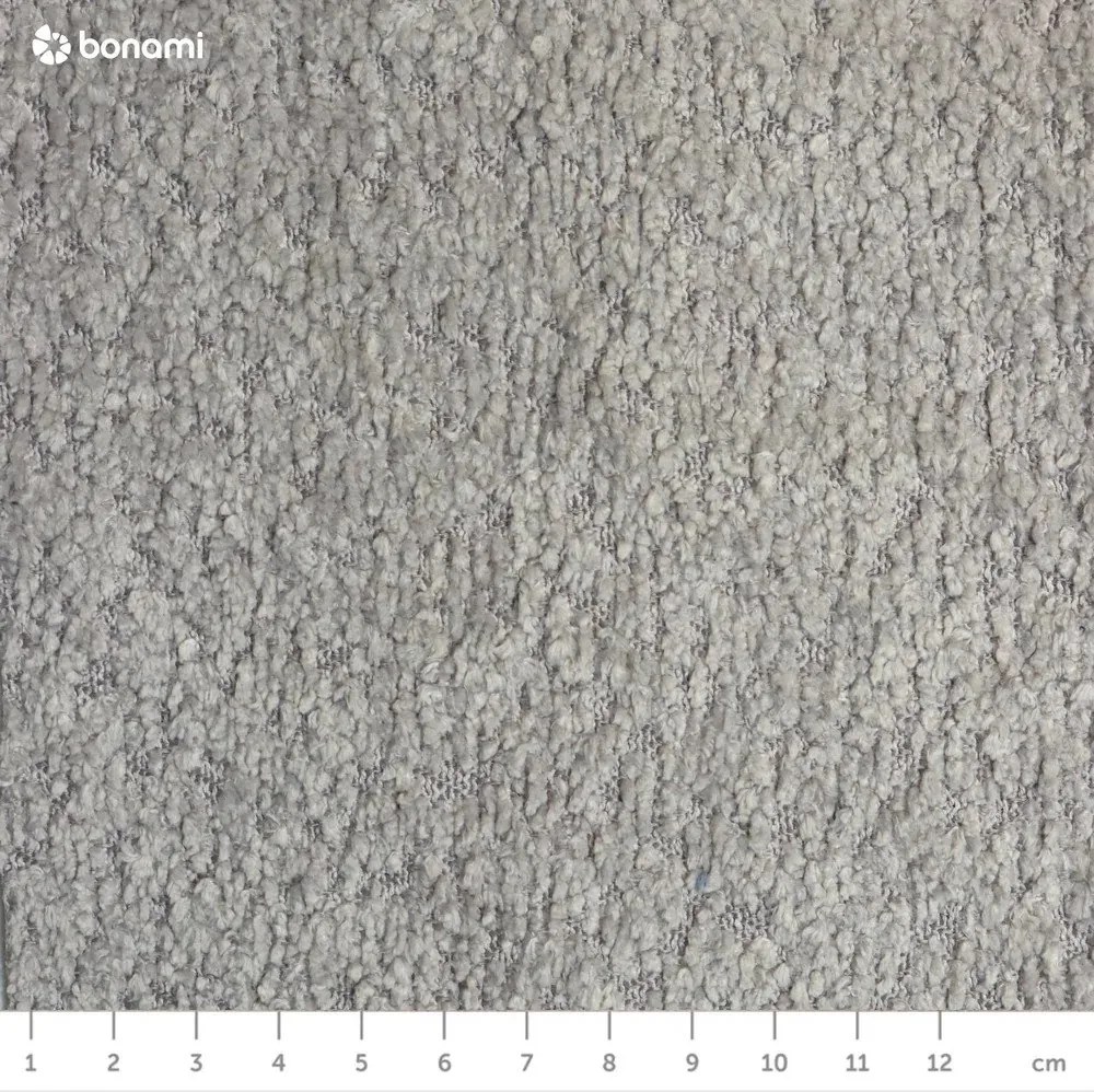 Canapea gri extensibilă cu tapițerie din stofă bouclé 215 cm Patti – Bonami Selection