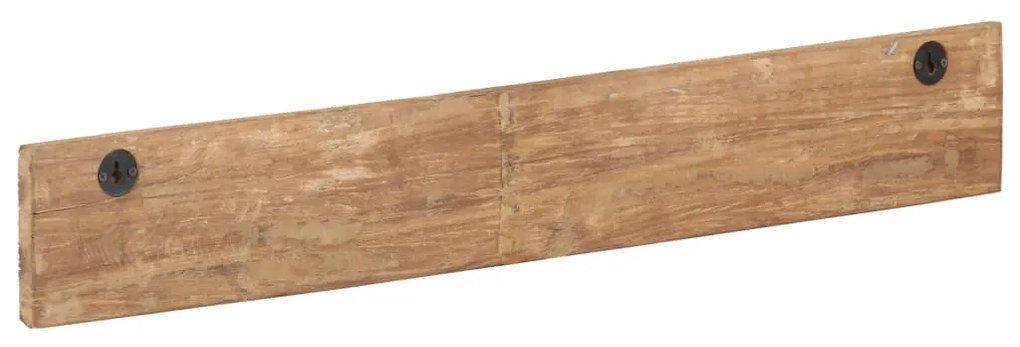 Cuier de hol cu 5 carlige, 100x2,5x15 cm, lemn masiv reciclat