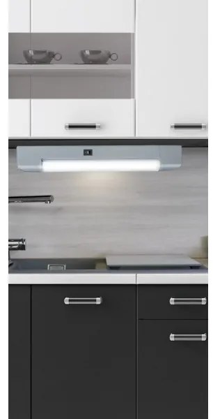 Rabalux 2306 - Lampă design minimalist BAND LIGHT 1xG13/10W/230V argintiu