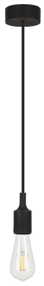 Rabalux 1412 - Lampa suspendata ROXY E27/40W negru