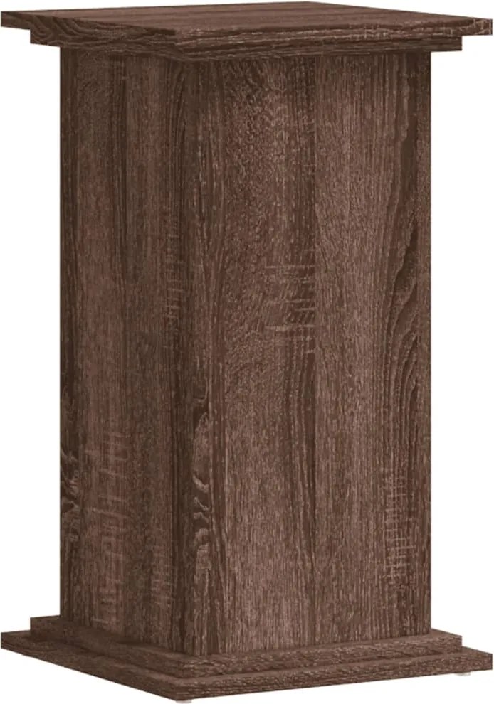 vidaXL Suport de plante, stejar maro, 33x33x60 cm, lemn prelucrat