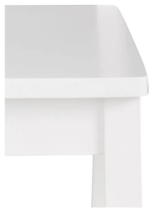 Scaun de bar alb din lemn de pin (înălțime șezut 60 cm) Torpedo – Støraa