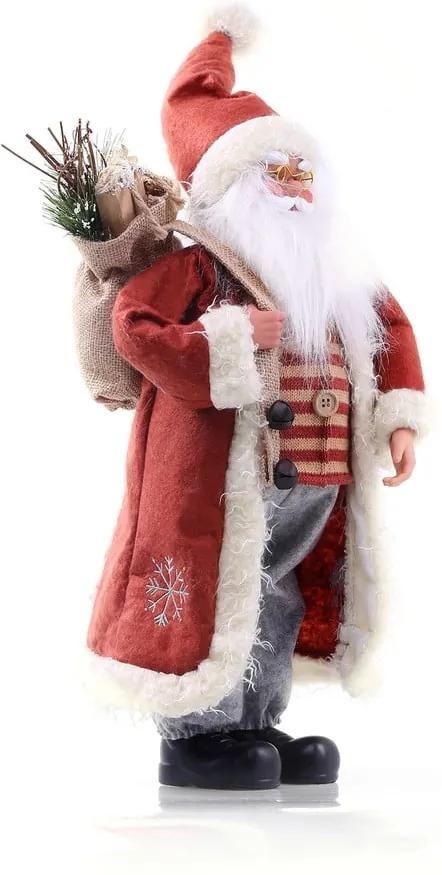 Statuetă de Crăciun DecoKing Santa, roșu