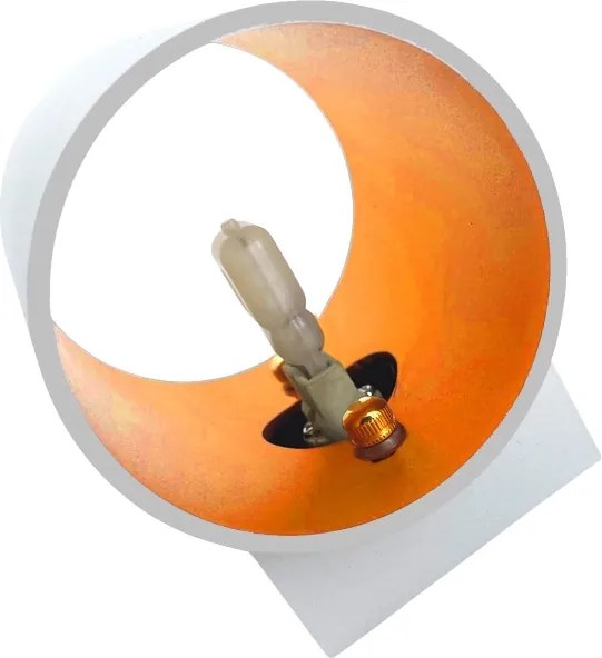 Aplică SQUALLA TUBA 1xG9/50W/230V alb/auriu