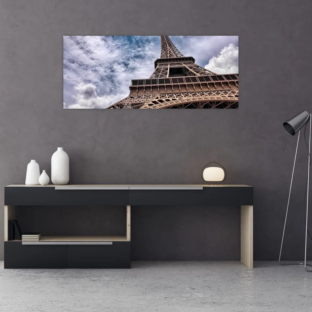 Tablou cu turnul Eifel (120x50 cm)