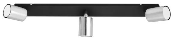 Spot LED TUNE 3xGU10/4,8W/230V crom mat/negru