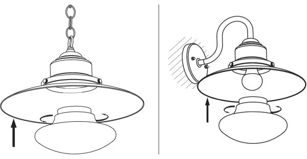 Redo 90094 - Abajur de schimb pentru candelabru sau lampă ELIO, alb