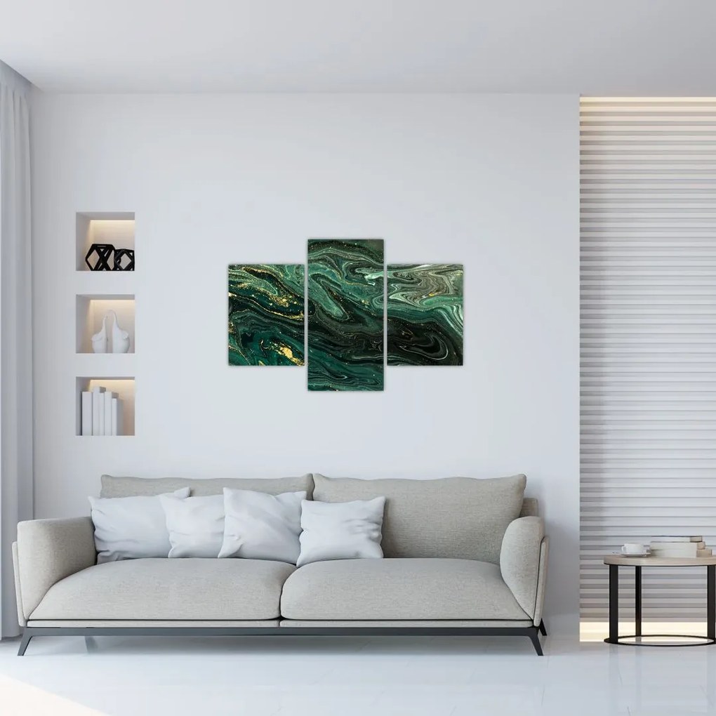 Tablou - Marmură verde (90x60 cm)