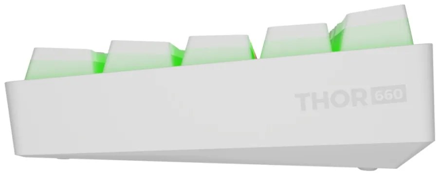 Tastatura Genesis Thor 660 G2 60% B alb