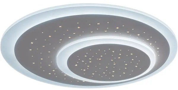 Rabalux - Plafonieră LED dimabilă, 47 W, 230 V, 3000-6000 K, cu telecomandă