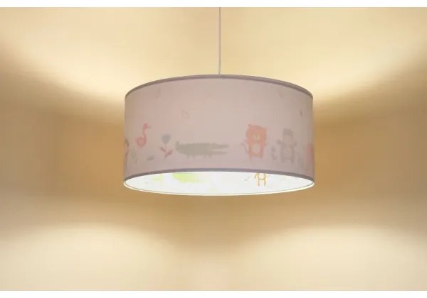 Lustră pe cablu pentru copii SWEET DREAMS 1xE27/60W/230V d. 30 cm