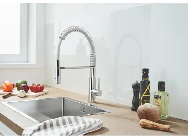 GROHE 31726SD0 - Chiuvetă de bucătărie K700 550 × 450 mm inox